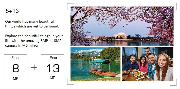 Gionee Mirror M6 online in Nigeria