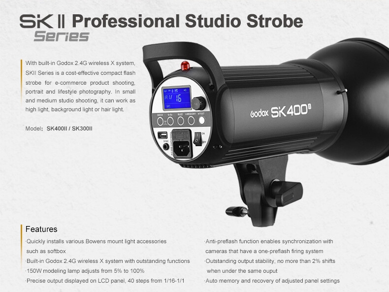 Godox SK400II Studio Flash Monolight - Camerajoint Store