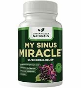 GREEN VALLEY NATURALS My Sinus Miracle Herbal Supplement, 90 Capsules (1)