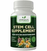 GREEN VALLEY NATURALS Stem Cell Supplement - Organic Tibetan Sea Buckthorn-Resveratrol, Vitamin D...