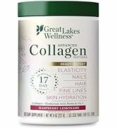 Great Lakes Wellness Beauty Boost Advanced Collagen Peptides Powder with Hyaluronic Acid, Biotin,...