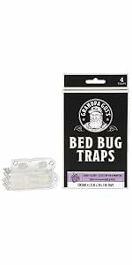 Bed Bug Traps Pack of 4
