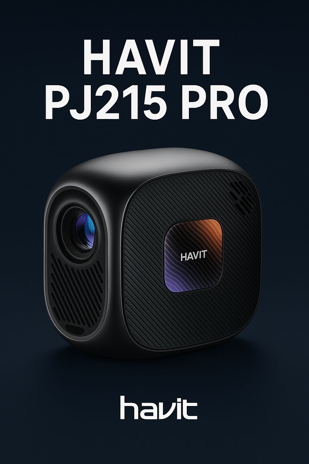 Havit PJ215 Pro Beam Projector | LCD | 720p | Android 9 | 250 ANSI Lumens