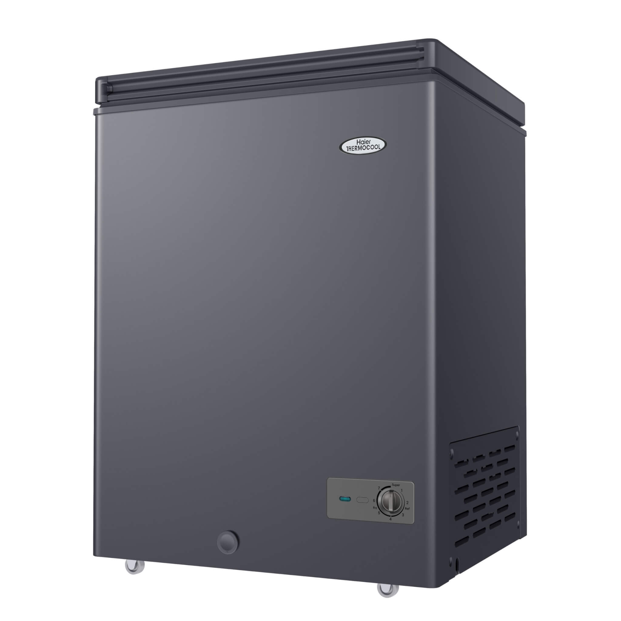 152L Inverter Chest Freezer, up to 50% Energy Saving, Fast Freezing from 4 Sides, 120 Hours Frozen After Power Outage, LED Lighting, Door Lock, Integrated Handle