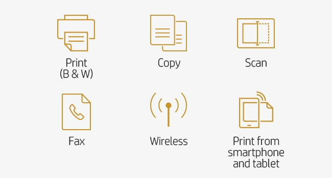 print B&W scan copy fax Wi-Fi 802.11