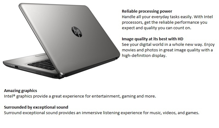 HP 15-ay050nia F4B50EA on Jumia Reliable performance