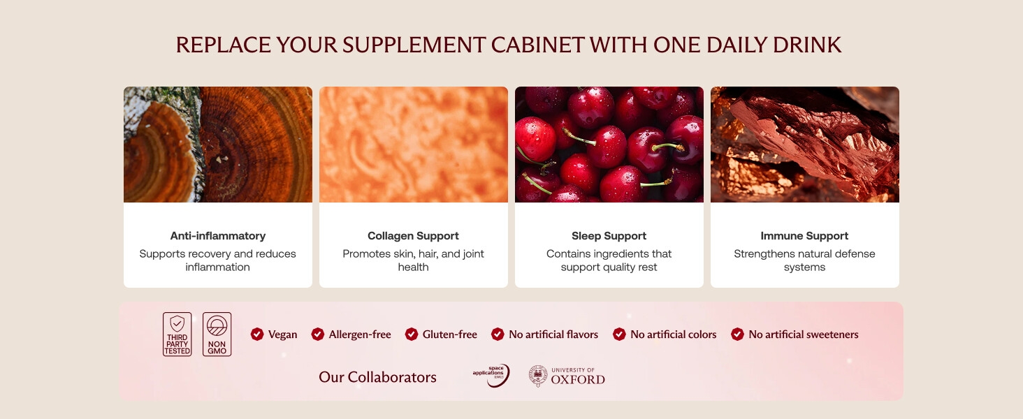 replace your supplement cabinet with one daily drink