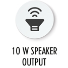 10 w speaker, bass speaker, powerful speaker, speaker output, superior bass speaker