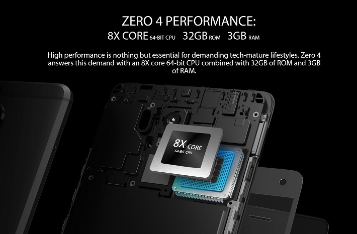 Zero 4 Processor specs