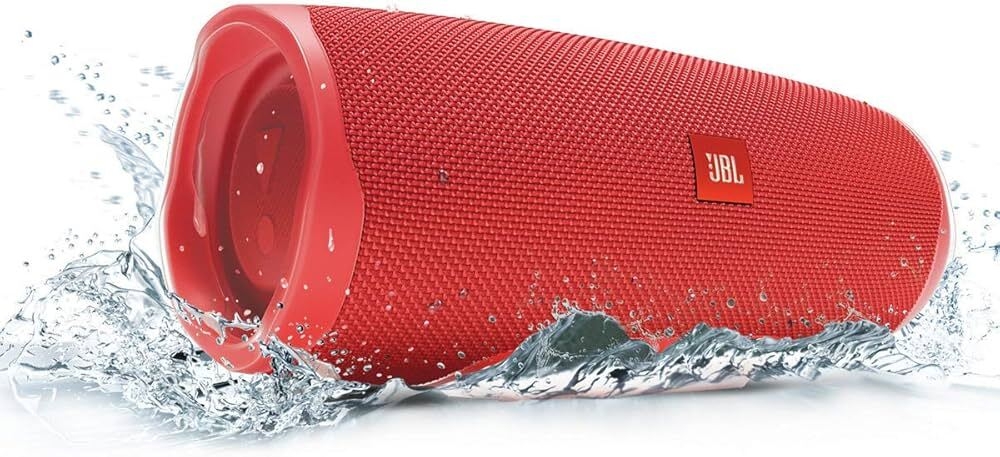 Amazon.com: JBL Charge 4 Portable Waterproof Wireless Bluetooth Speaker - Red (Renewed) : Electronics