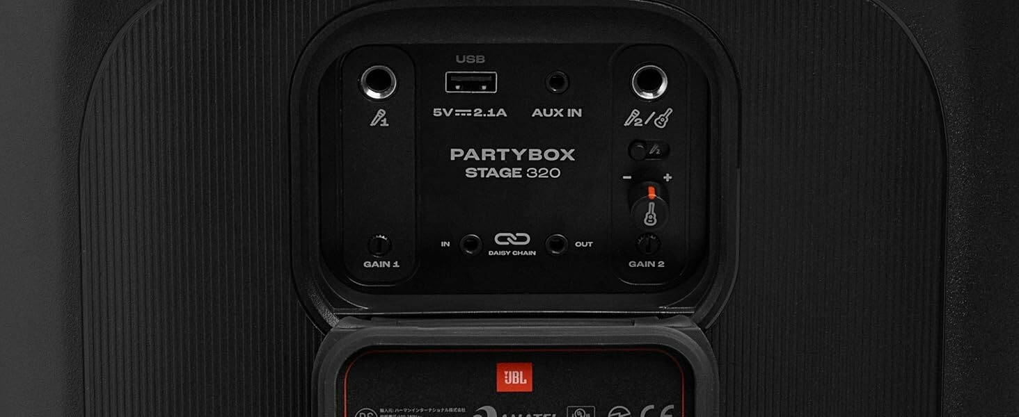 Partybox stage 320 input