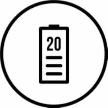 20 Hour Battery Life