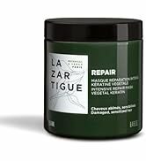 Lazartigue Repair Mask - Moisturizing, Conditioning, Reparative Keratin Treatment For Damaged Str...