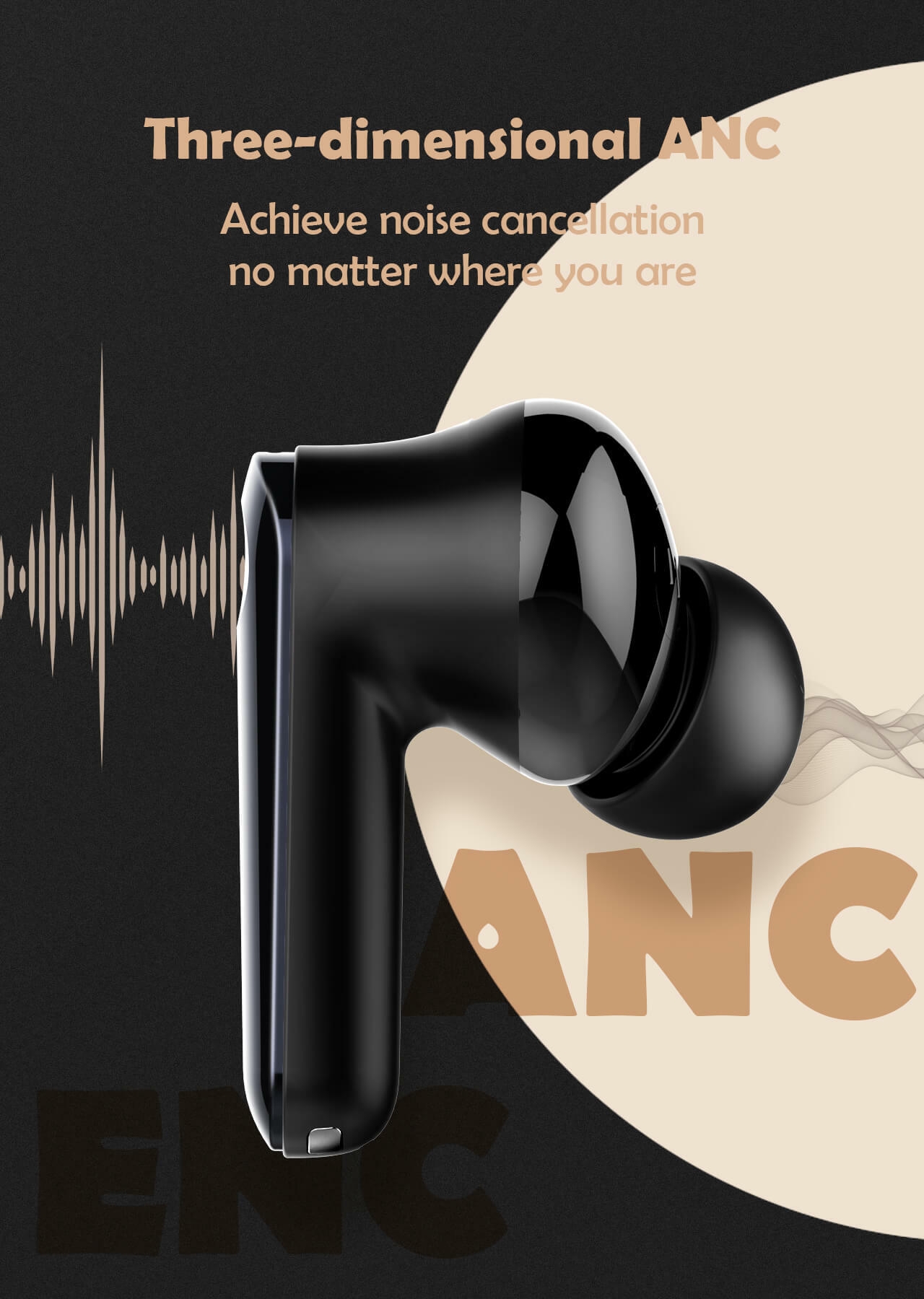 Wireless Stereo BT Earbud in-ear Earphone T01