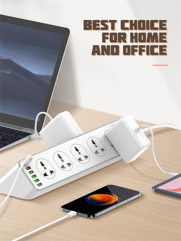10 AC Outlets Universal Power Strip SC10610