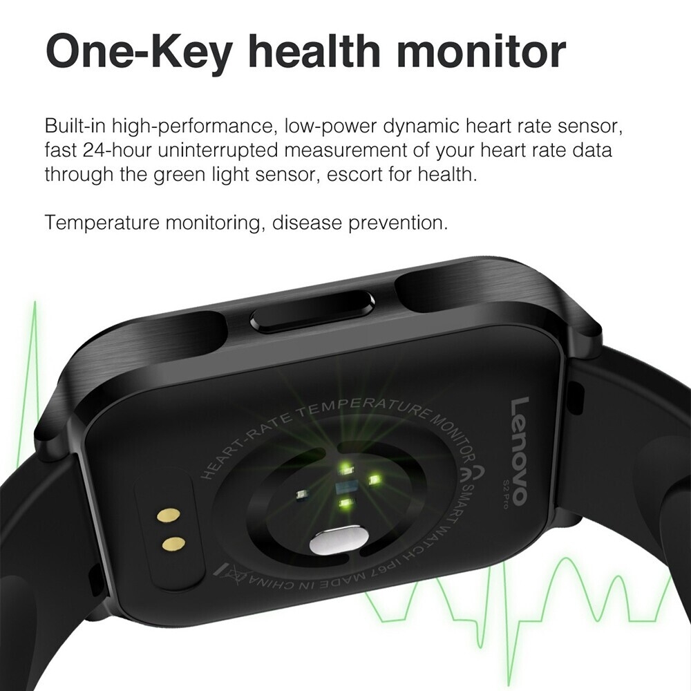 Lenovo S2 Pro Smart Watch - Black Lenovo S2 Pro Smart Watch - Black