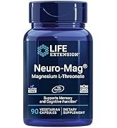 Life Extension Same 400mg & Neuro-mag Magnesium L-threonate Supplements for Joint, Liver, Brain H...