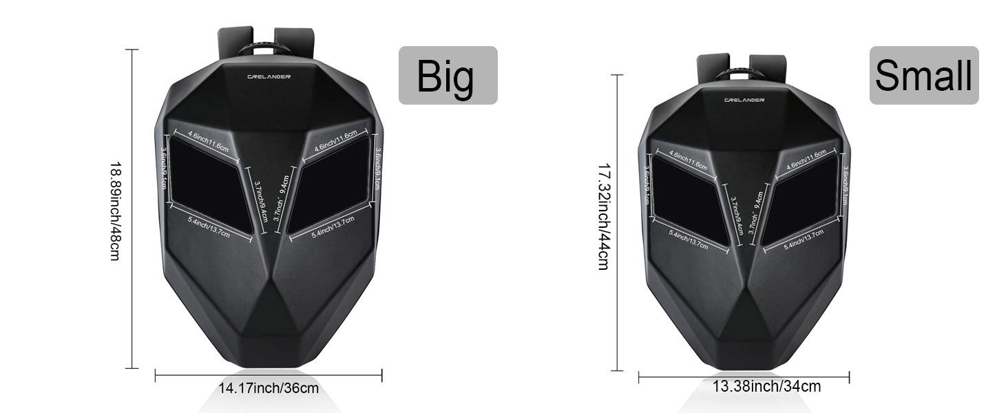 Big and small knight rider shoulder bag