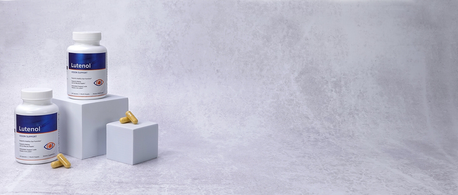 Lutenol | Natural Vision Support Supplement with Eye Vitamins, Lutein & Zeaxanthin, Vitamin A & Zinc