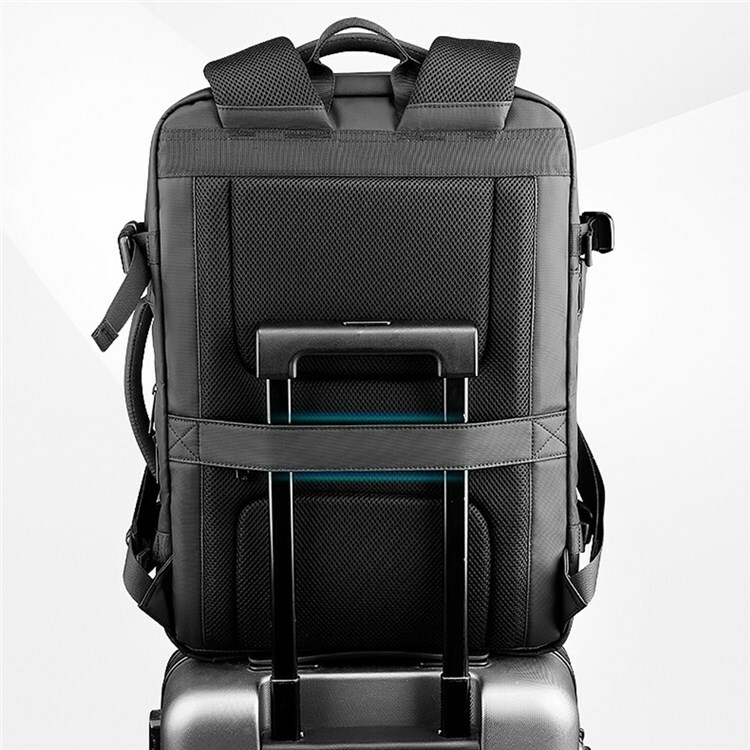 MARK RYDEN MR-9711 Stylish Men Oxford Cloth Backpack Anti-splash Travel Business Laptop Bag Daypack-6