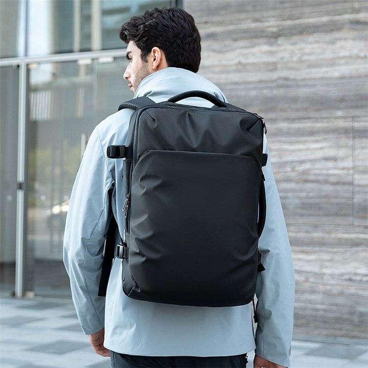 MARK RYDEN MR-9711 Stylish Men Oxford Cloth Backpack Anti-splash Travel Business Laptop Bag Daypack-8