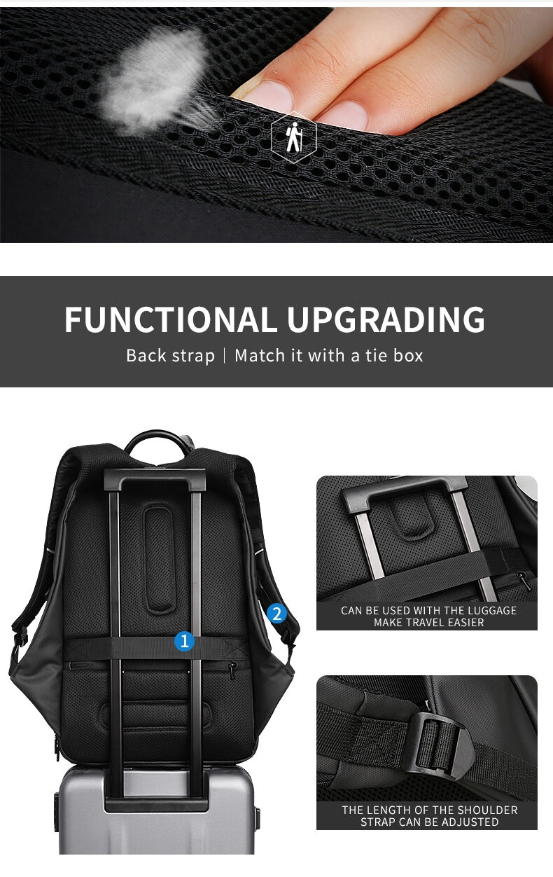 Mark Ryden  High Quality Multifunction Mochila De Viaje17 Inch  Large Capacity Waterproof Sport Mochila Hombre MR7080D