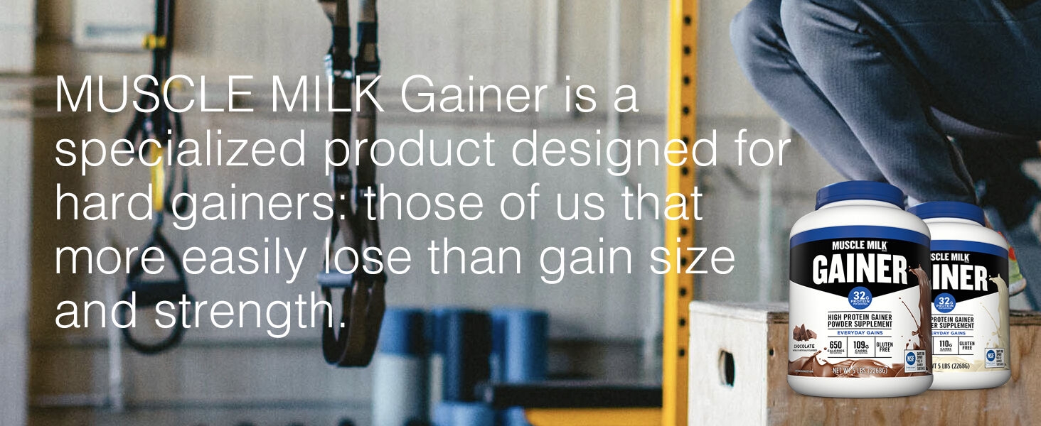 muscle milk gainer protein powder
