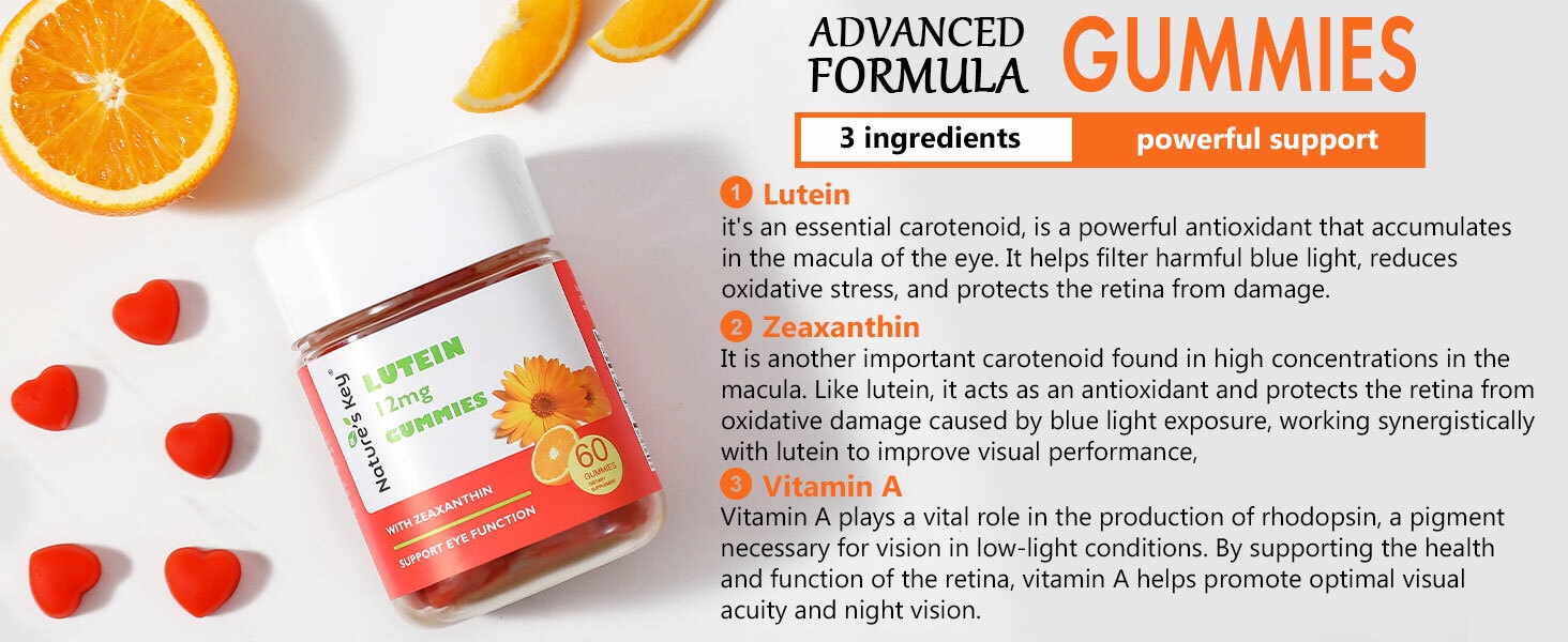 LUTEIN VA AND ZEAXANTHIN