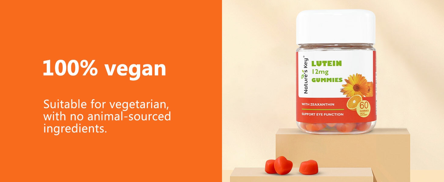 vegan gummies lutein