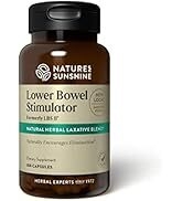Nature's Sunshine Lower Bowel Stimulator - Helps Relieve Constipation - Cleanse & Detox Your Colo...