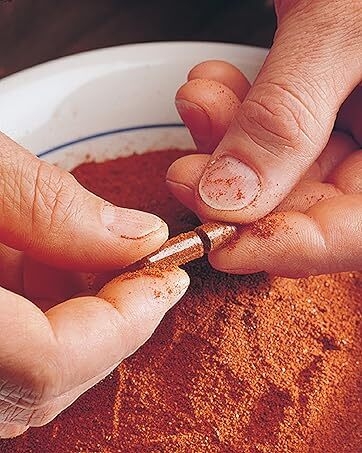 close up of a encapsulated herbs
