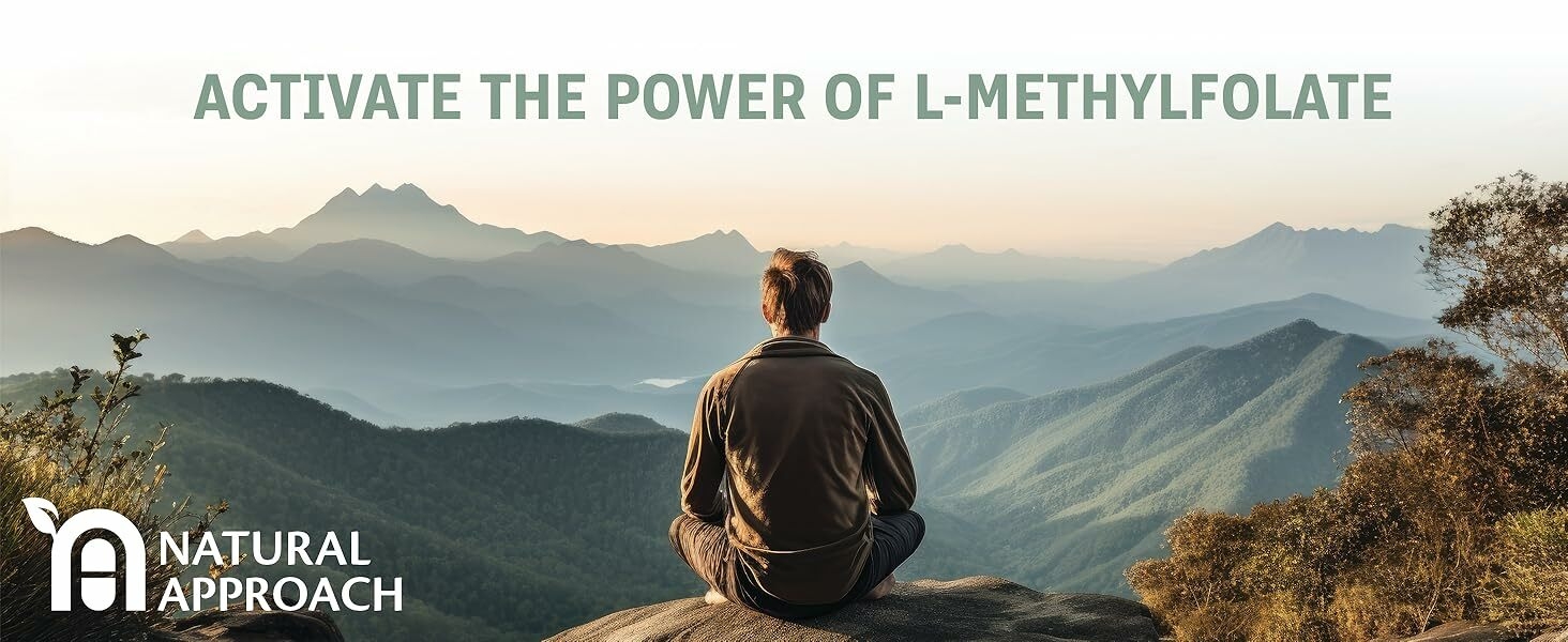 activate the power of l methylfolate 15 mg, premium supplement by Natural Approach