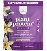 nbpure Vegan Pea Protein Powder, Vanilla – Lean Muscle + Hunger & Bloating Support for Women, Men...