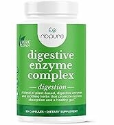 Nbpure Vegan Digestive Enzyme Complex – Daily Bloating, Gas, & Food Digestive Support for Women &...