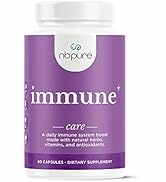 nbpure Immune+ Daily Immune System Supplement Boost, Immunity Supplement, 90 Count