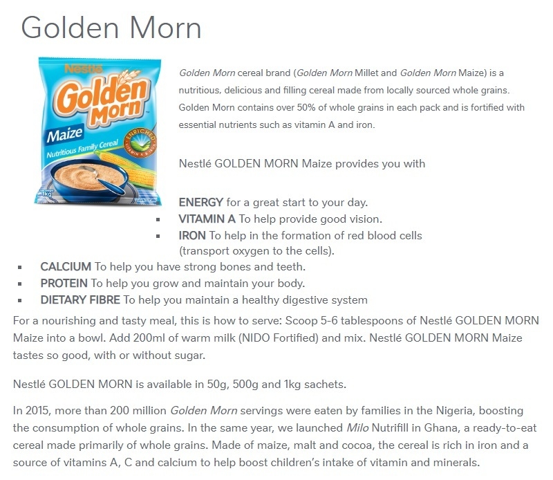 Nestle Golden Morn Golden Morn Cereal 450g X12 Carton Jumia Nigeria