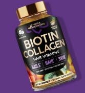 biotin gummy tropical