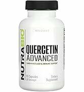 NutraBio Quercetin Advanced with Added Vitamin C and Bromelain - Potent Antioxidant - 90 Capsules