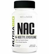 NutraBio N-Acetyl Cysteine Supplement (NAC) - 90 Capsules, 600mg Each - Powerful Anti-Oxidant - I...