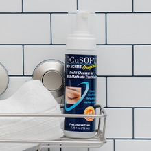 economy size, bigger, ocusoft, lid scrub, foam, cleanser, face wash, eyelids, eyelashes