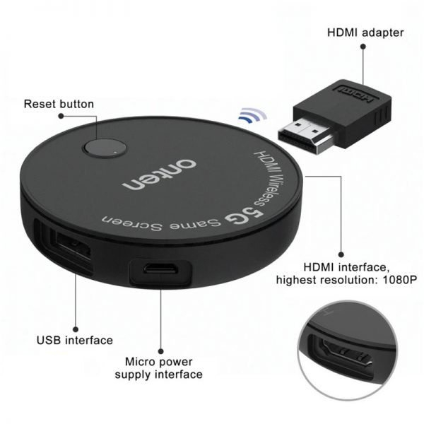 Onten OTN - 7576 5G Wifi HDMI Dongle