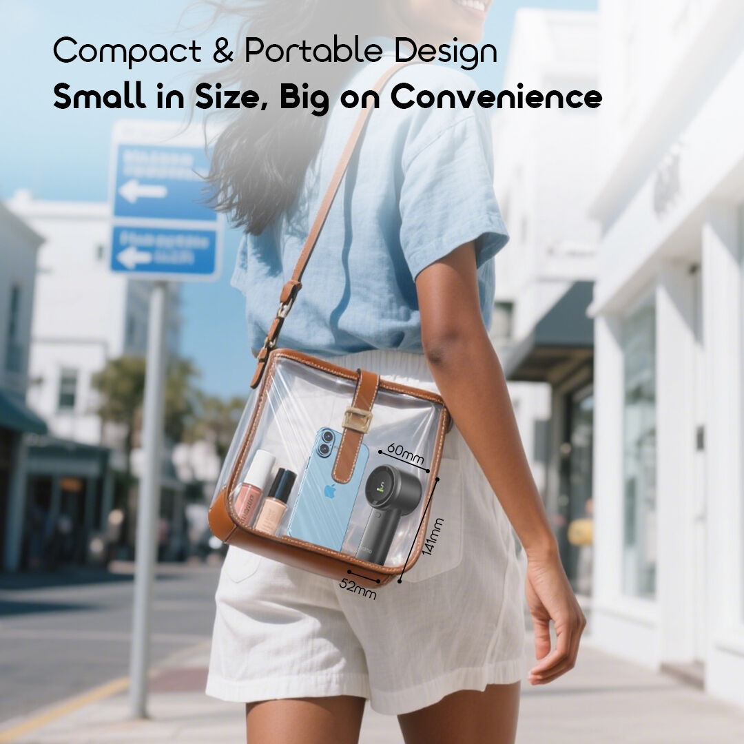 oraimo Handheld Fan TurboFan Air OHF 502A Compact & Portable Design