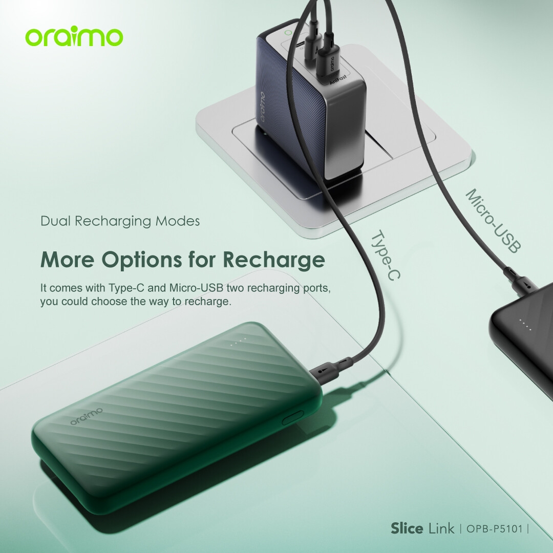 Oraimo 10000mAh 12W Fast Charge PowerBank Jumia Nigeria