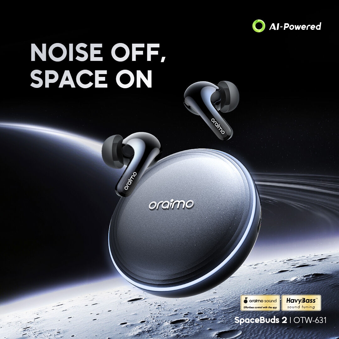 oraimo True Wireless Earbuds SpaceBuds2 OTW 631 1 Main A