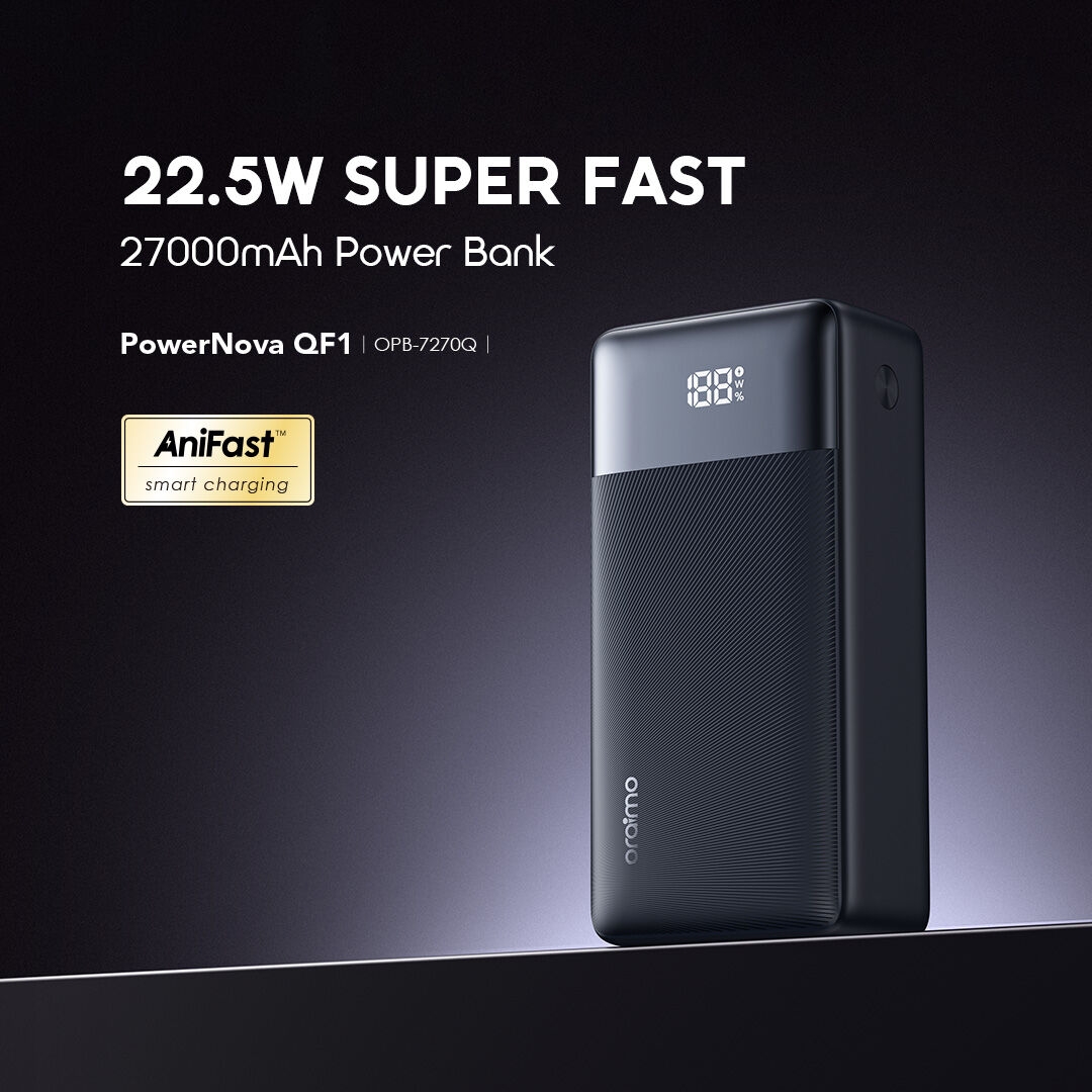 oraimo 27000mAh Power Bank PowerNova QF1 OPB-7270Q