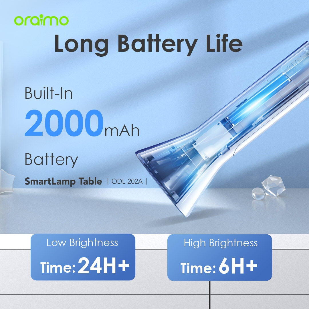 ODL-202A SmartLamp Table long battery life