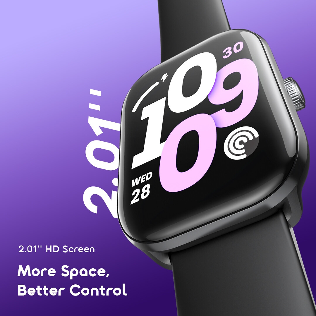 oraimo Smart Watch Watch 6 Lite OSW-809 03 2.01'' HD Screen