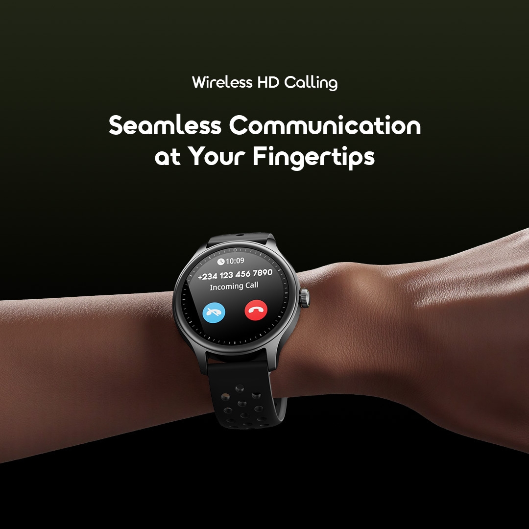 oraimo anti scratch smart watch watch 6r osw-823 wireless hd calling 6