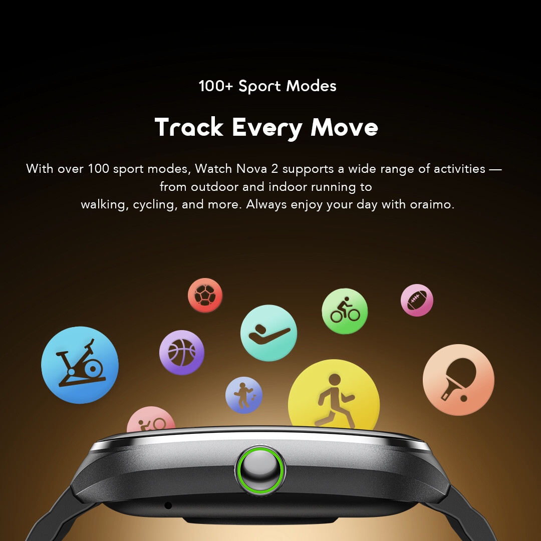 oraimo watch nova 2 smart watch OSW-814 sport mode 7