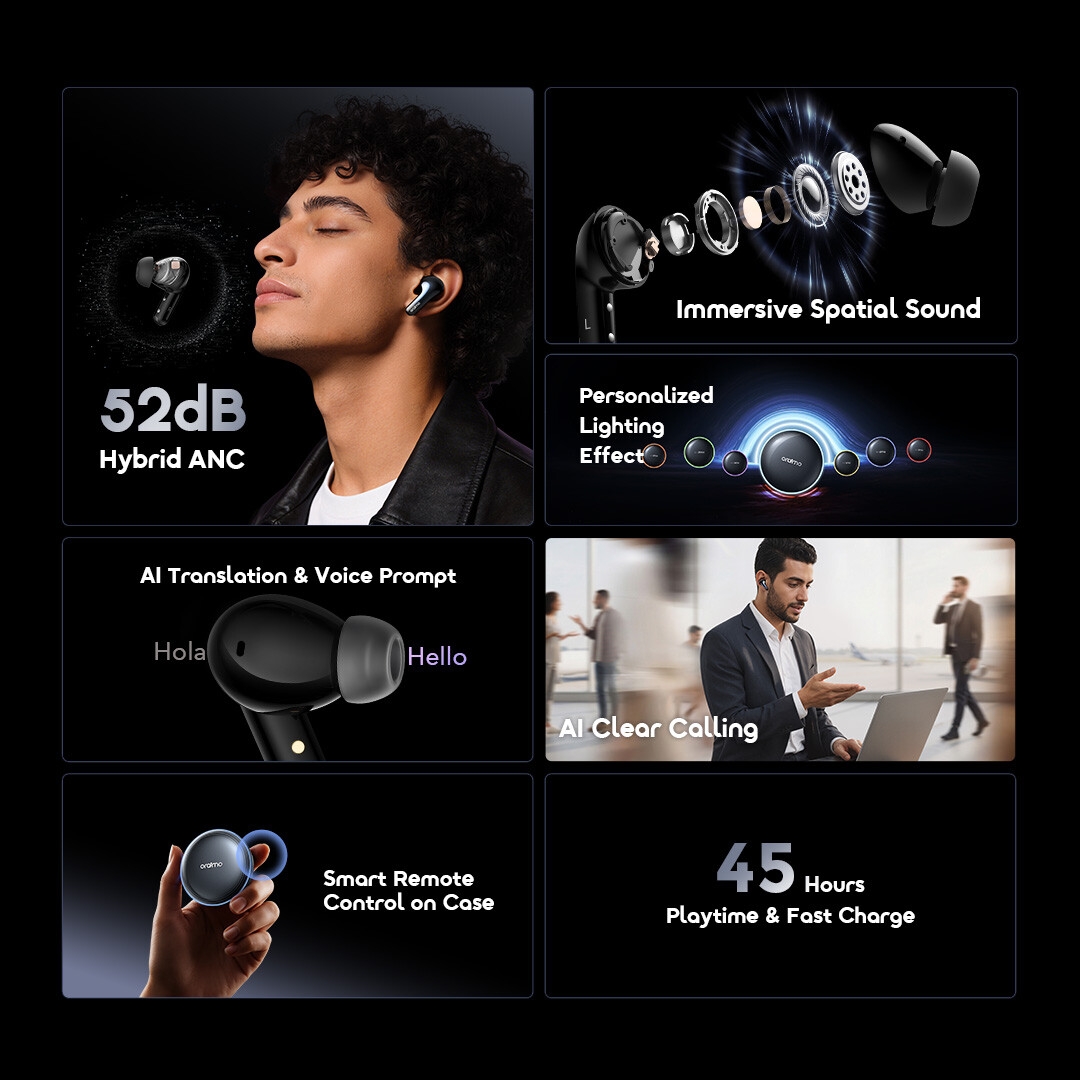 oraimo True Wireless Earbuds SpaceBuds2 OTW 631 2 Features A
